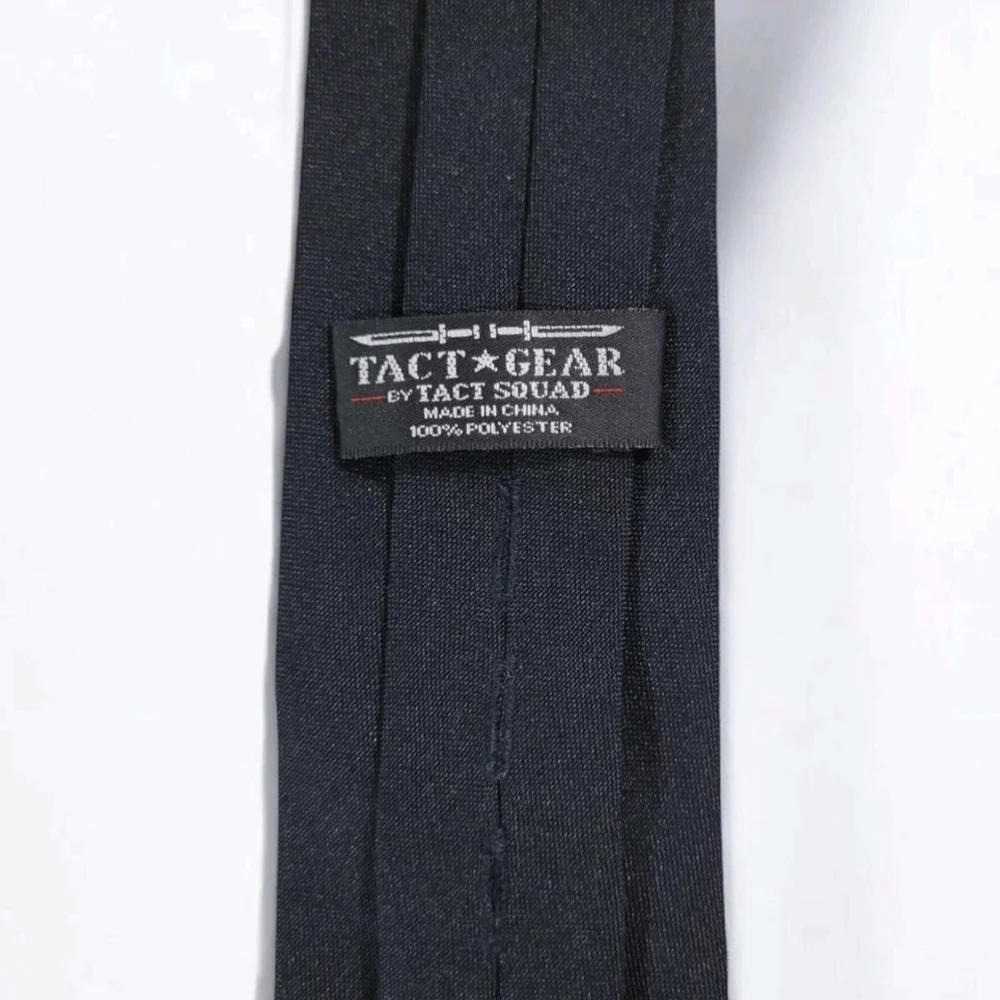 Boys Classic Black Clip-on Necktie 17.5